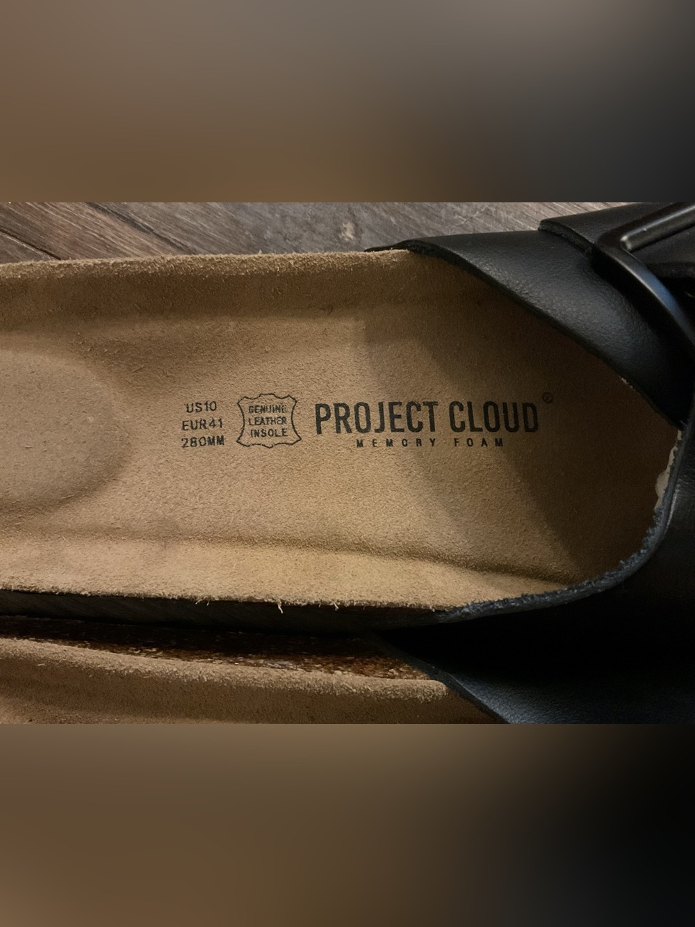 Women’s Project Cloud 100% Genuine Leather Sandals - Picture 5 of 5
